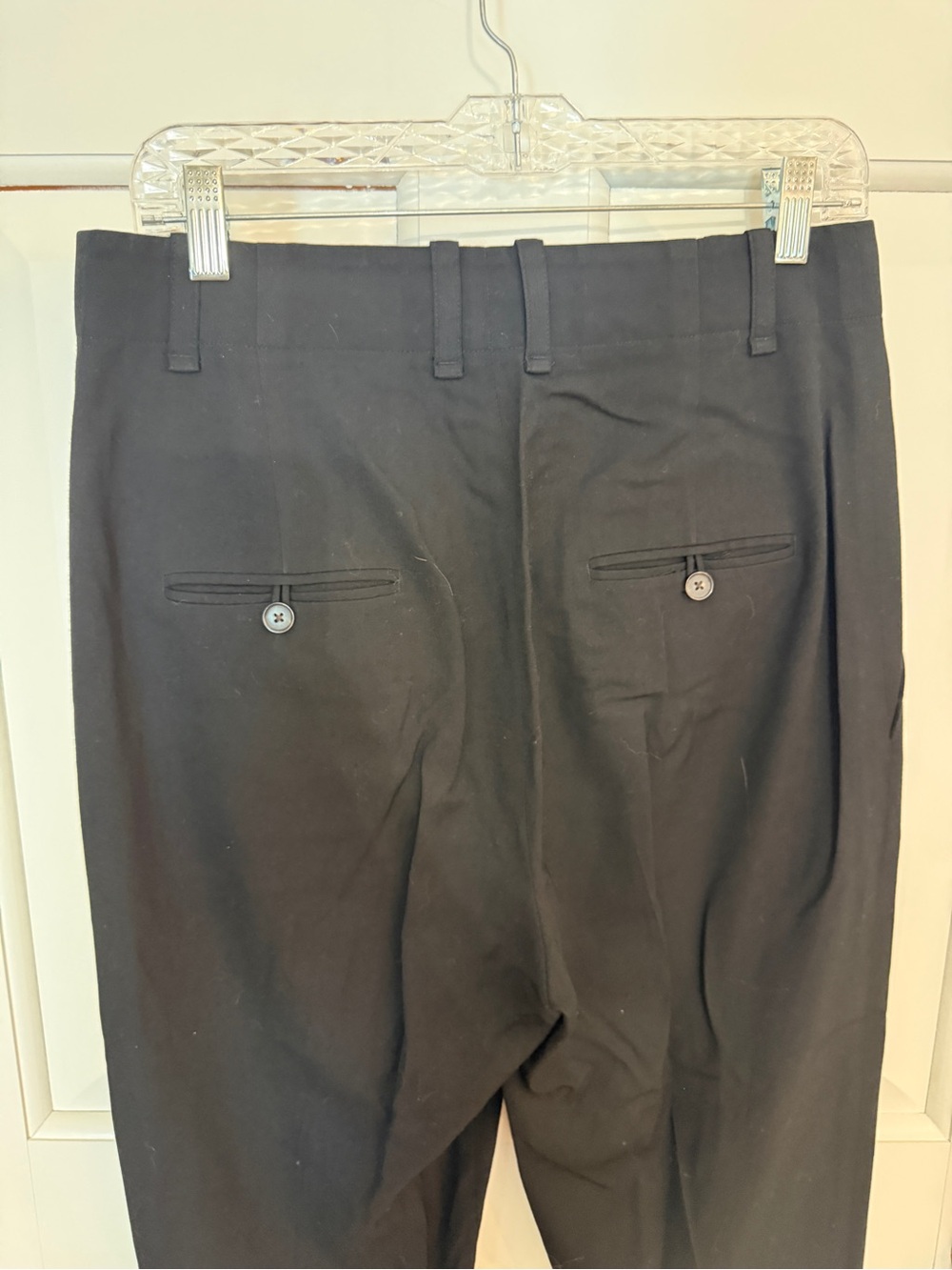 Vince Black Slim Ankle Pants Size 6 Stretch Career Office Trousers 25401 - Picture 7 of 15